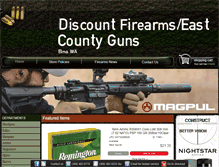 Tablet Screenshot of discountfirearms.com